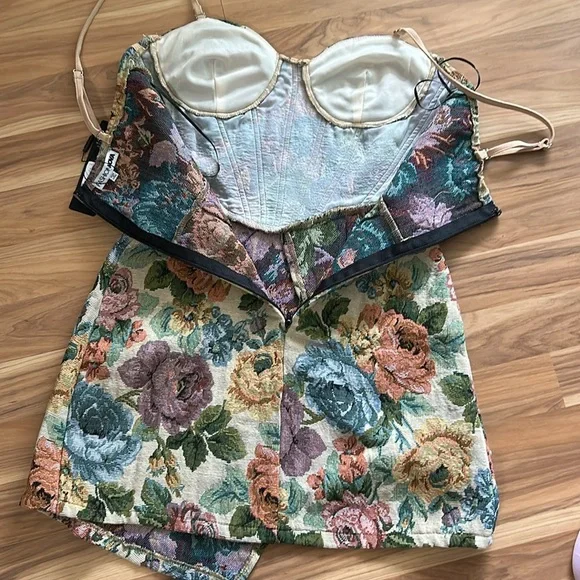 Floral Bustier Dress - Picture 8 of 12